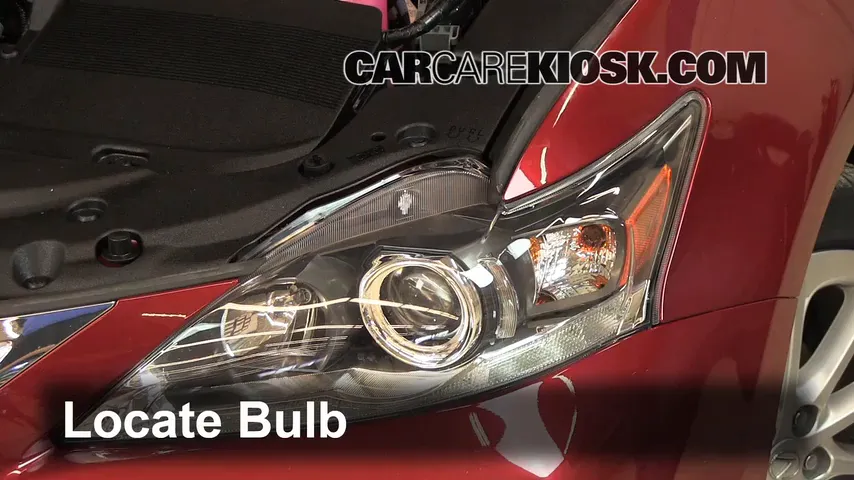 2011 Lexus CT200h 1.8L 4 Cyl. Lights Headlight (replace bulb)